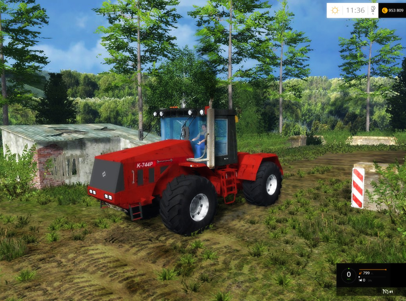 Kirovets K-744R1 v1.0 - Farming simulator 2015 mods / Farming ...