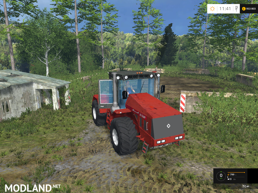 Kirovets K-744R1 v1.0 mod for Farming Simulator 2015 / 15 | FS, LS ...