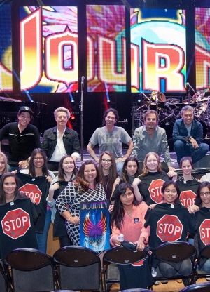Journey and Hard Rock Hotel Entertain K.O. Knudson Middle School ...