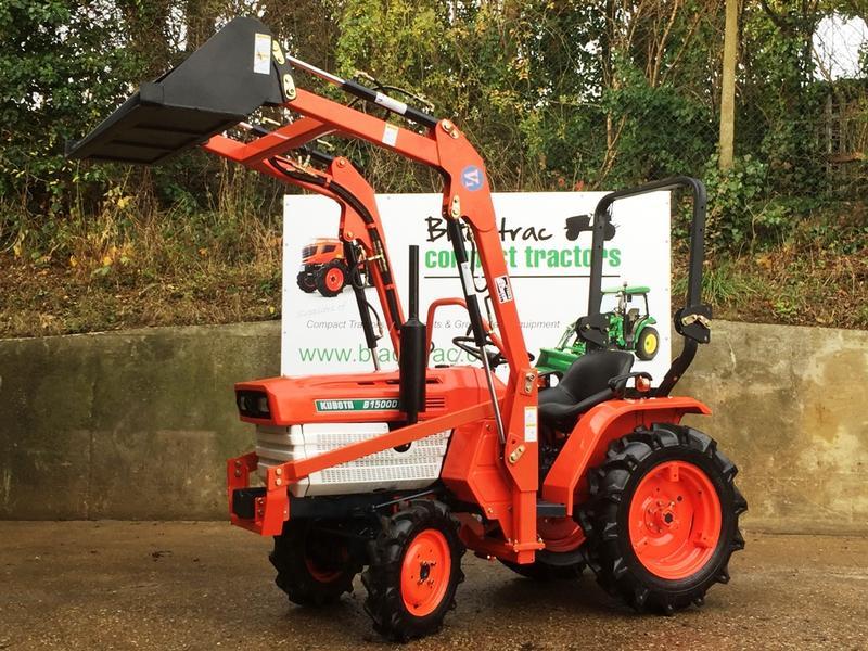 KUBOTA B1500 COMPACT TRACTOR WITH LOADER & BUCKET Tractors in ...