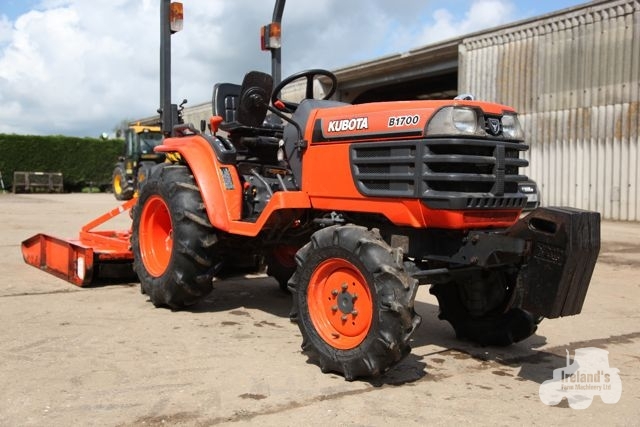 KUBOTA B1700 COMPACT TRACTOR | Tractor hire Ireland's Farm Machinery