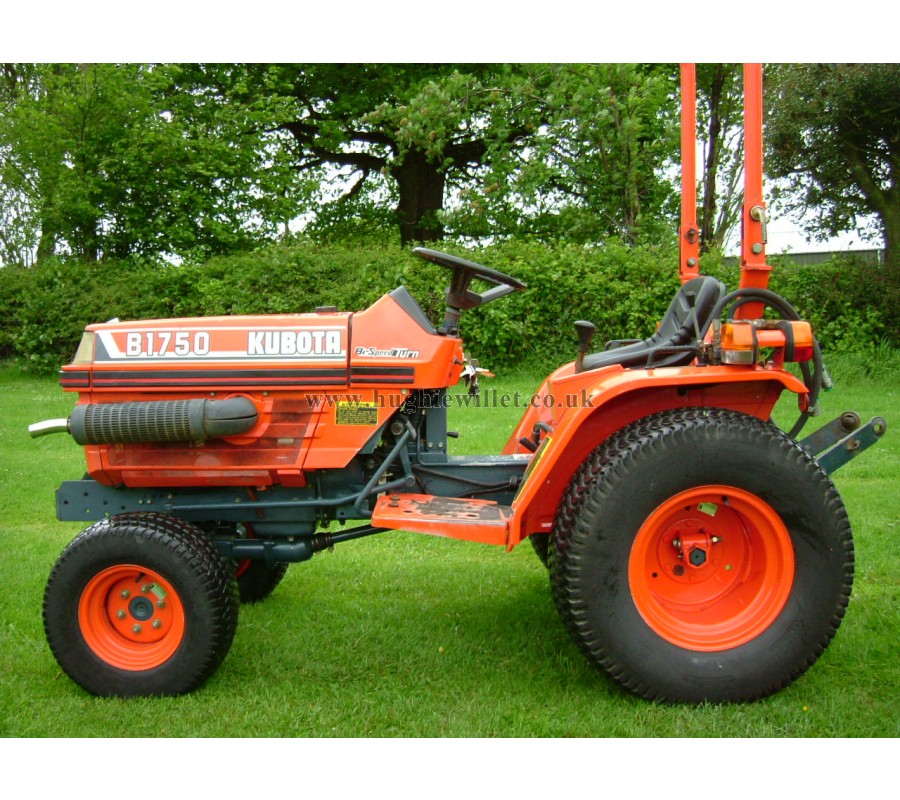 Kubota B1750 4wd compact tractor, Kubota B1750 20hp compact tractor