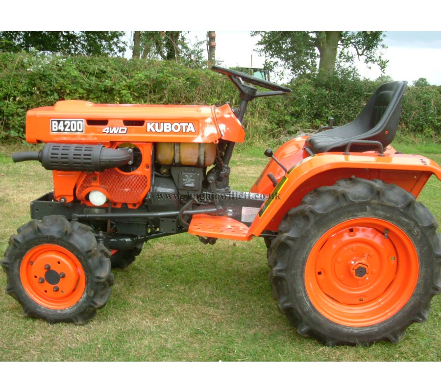 SOLD - Kubota B4200 4wd Compact Tractor, Used Kubota B4200 4wd Diesel ...