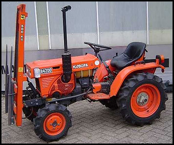Kubota B4200 - Specifications - Attachments
