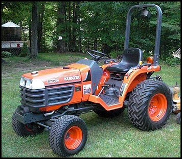 Kubota B7300 - Specifications - Attachments