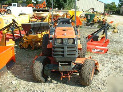 Kubota B7400 tractor with 60IN mower deck turf tires