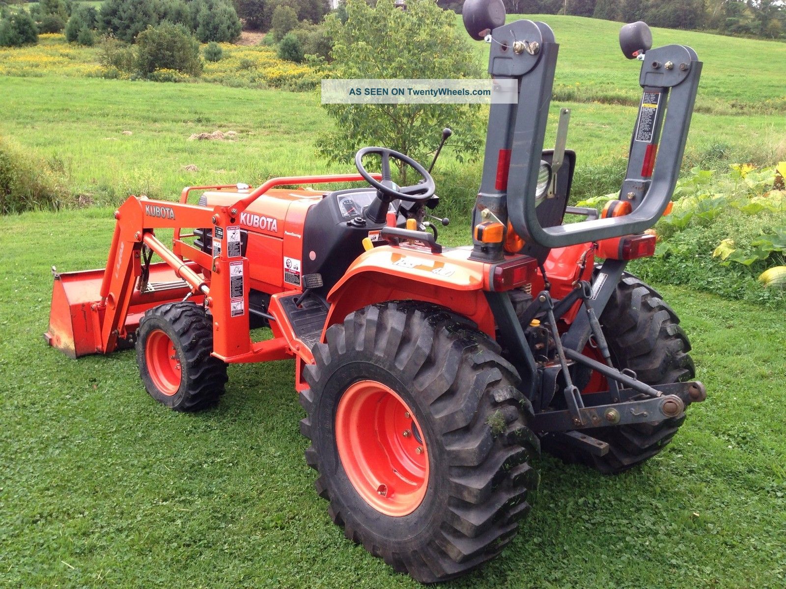2006 Kubota B7800 30hp Compact Tractor W/plow And Chains Tractors ...