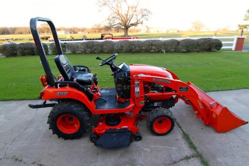 Kubota BX2350 Hydrostatic MFWD 4X4 Tractor with 60 Belly Mower Diesel ...