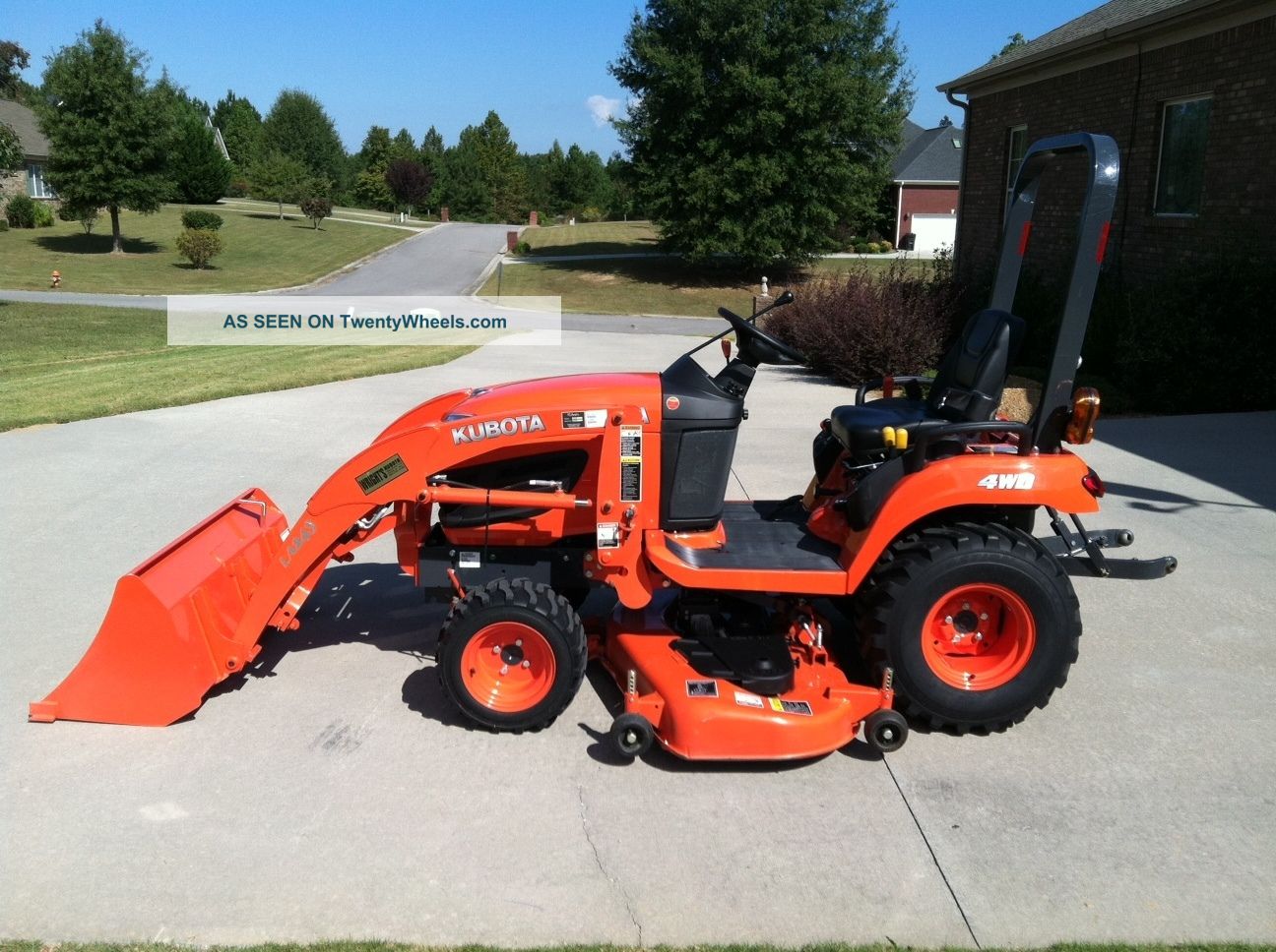 2012 Kubota Bx2360 4x4 With Mower, Loader And Factory Tractors photo 8