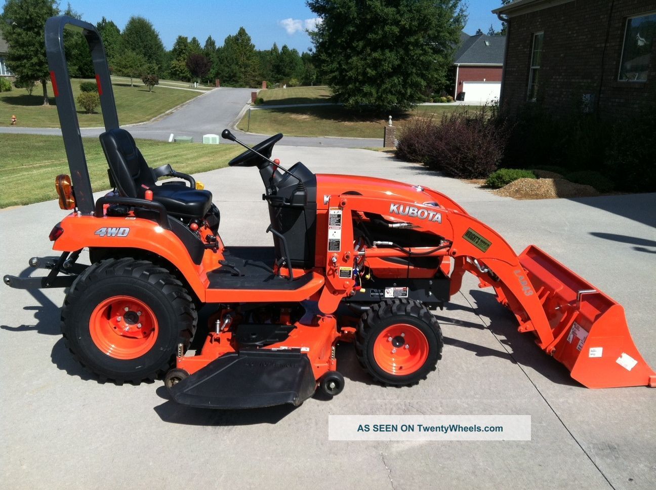 2012 Kubota Bx2360 4x4 With Mower, Loader And Factory Tractors photo