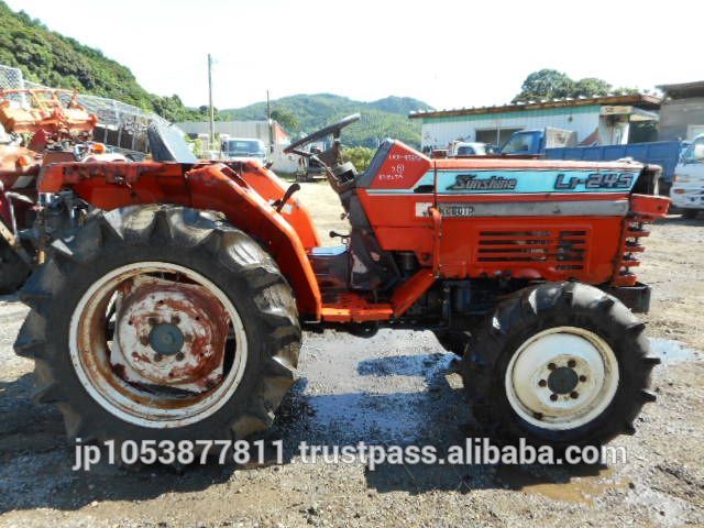 farm tractors kubota KUBOTA L1-245 used wheel tractor at reasonable ...