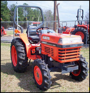 Kubota L3000 Tractor - Specifications - Attachments