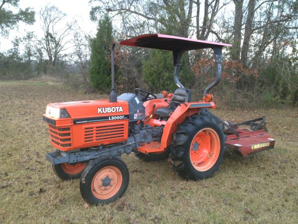 2002 Kubota Tractor L3000 w/ 5ft Mower - Louisiana Sportsman ...