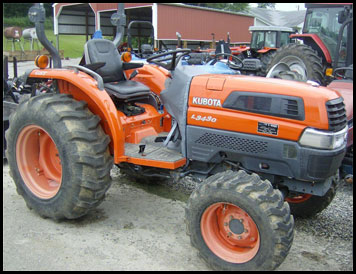 Kubota L3430 Tractor - Specifications - Attachments