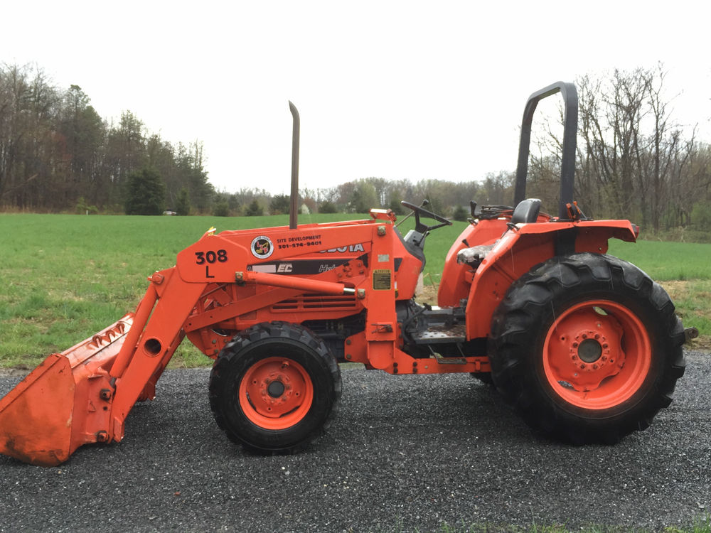 KUBOTA L5450 4X4 TRACTOR LOADER 2800 HOURS 59HP CHEAP SHIPPING RATES ...