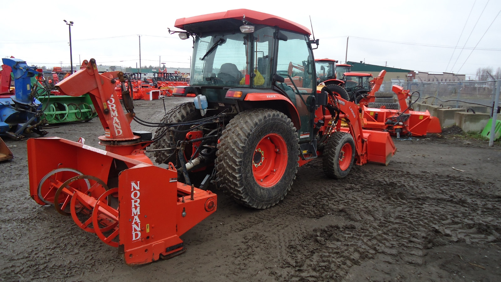 2014 Kubota L5460 tracteur LOADER+SOUFFLEUR FINANCEMENT DISPONIBLE