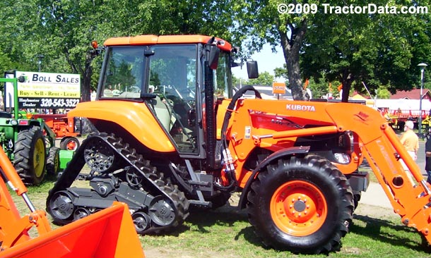 TractorData.com Kubota M126X Power Krawler tractor photos information