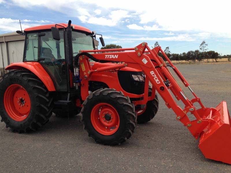 Kubota M108S with Front End Loader