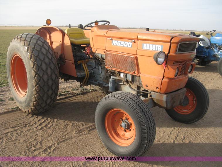 Kubota M5500 tractor for sale in Kansas