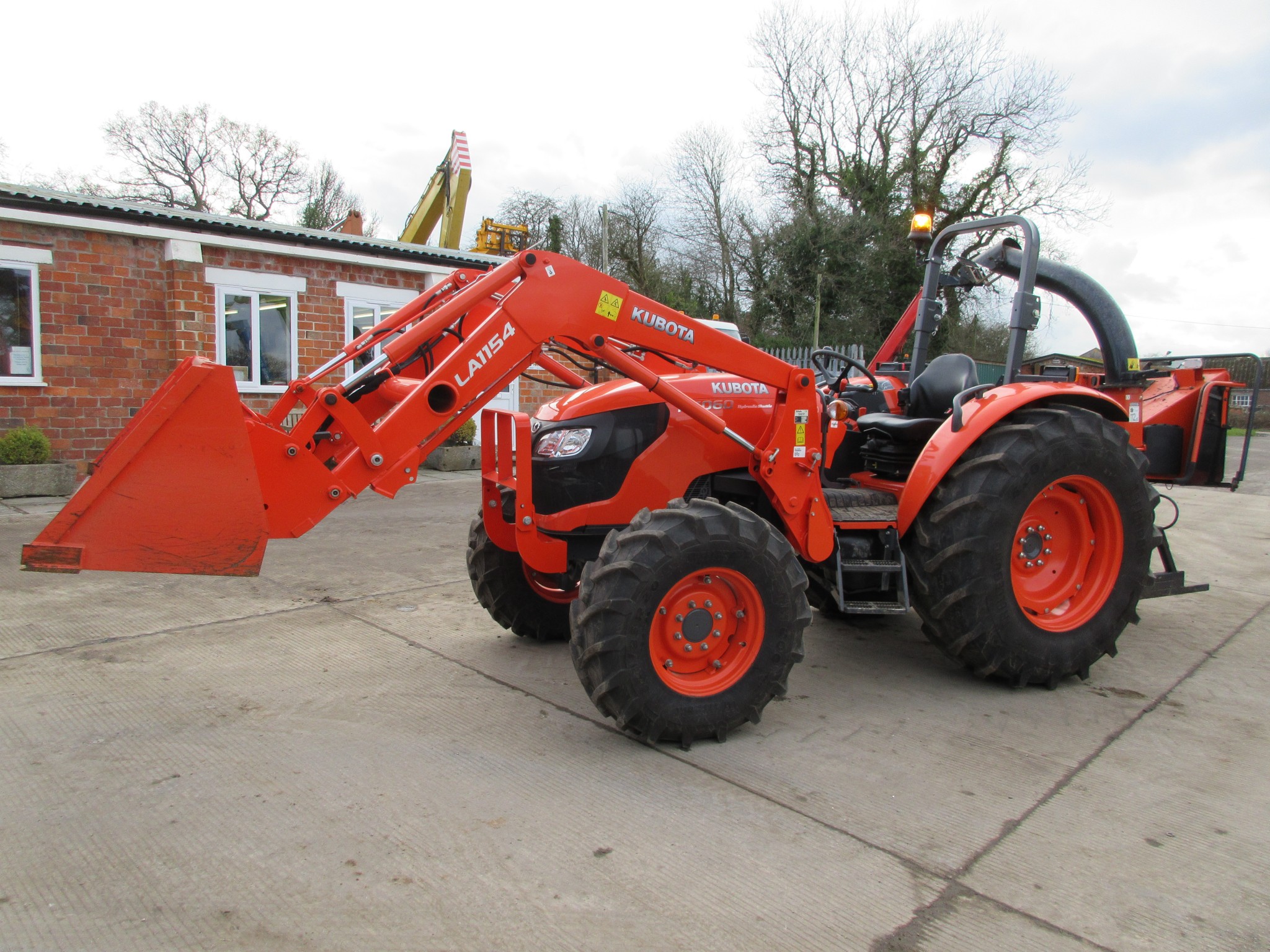 KUBOTA M6060 TRACTOR | RJ and KD McLean Ltd – Tractors and Plant
