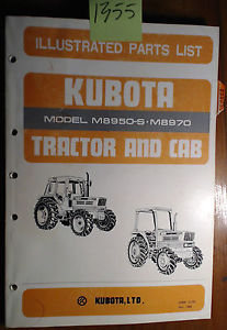Kubota-M8950-S-M8970-Tractor-Cab-Illustrated-Parts-List-Manual-97898 ...