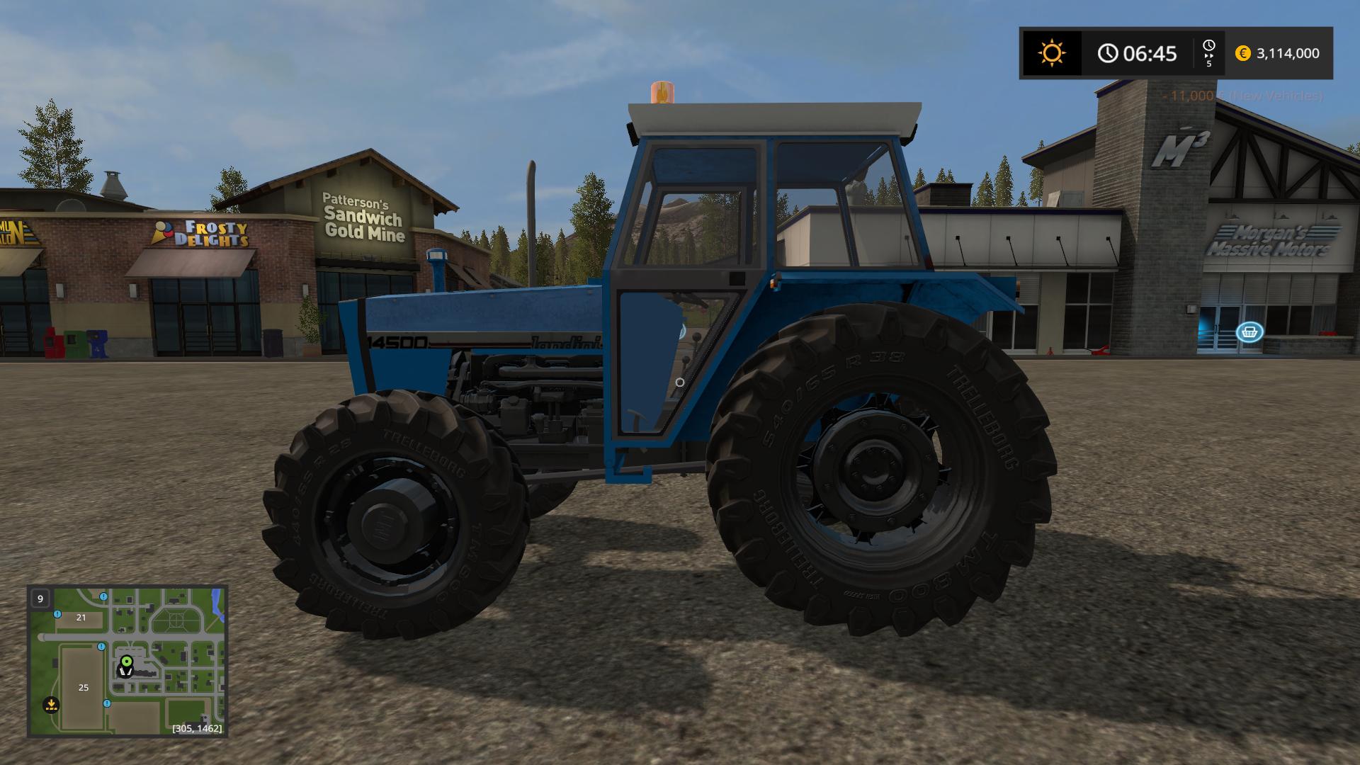 Landini 14500 v1.0 Tractors