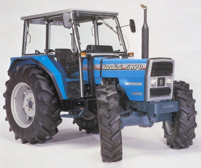 Landini 70-sarja oli sama traktori kuin 60-sarja, mutta ...
