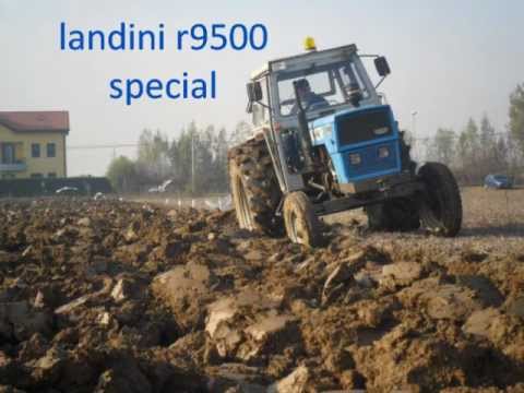 aratura 2011-2012, con landini r9500 special e aratro de franceschi ...