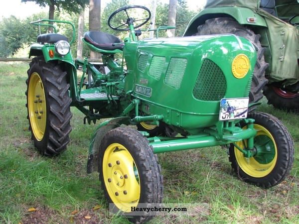 Lanz D1206 1960 Agricultural Tractor Photo and Specs