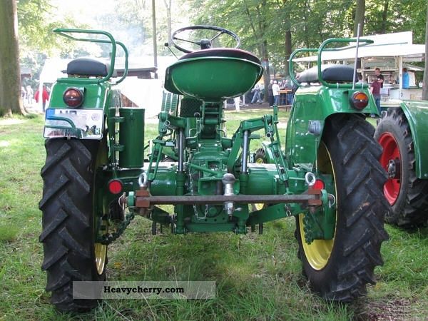 Lanz D1206 1960 Agricultural Tractor Photo and Specs