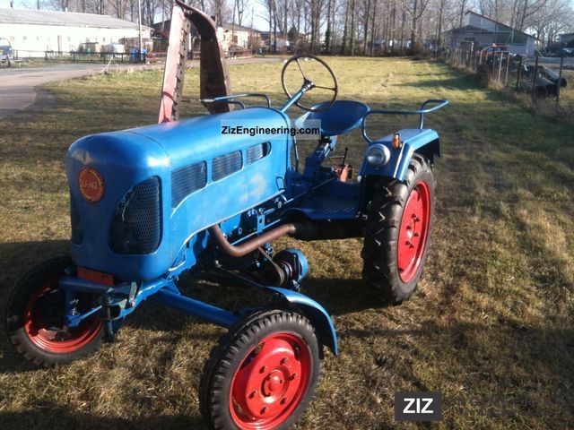 1955 Lanz Bulldog, D1306, TWN 2-stroke diesel new tires Agricultural ...