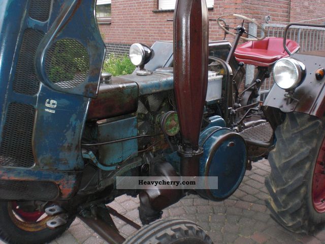 Lanz D1616 1954 Agricultural Tractor Photo and Specs