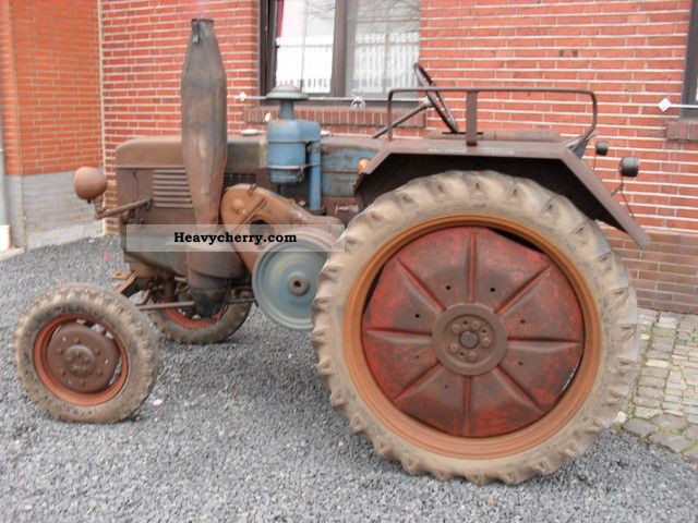 Lanz D2206 1954 Agricultural Tractor Photo and Specs
