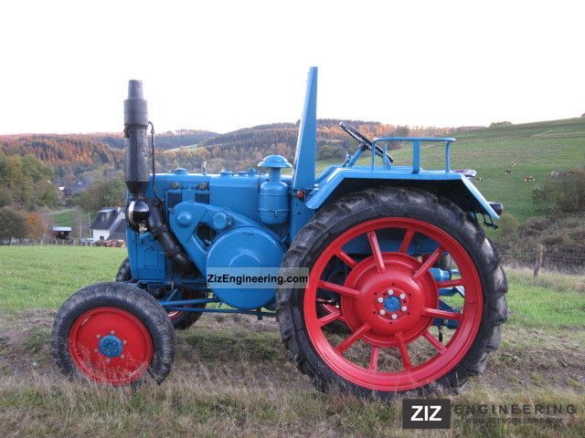 Lanz D2806 1954 Agricultural Tractor Photo and Specs