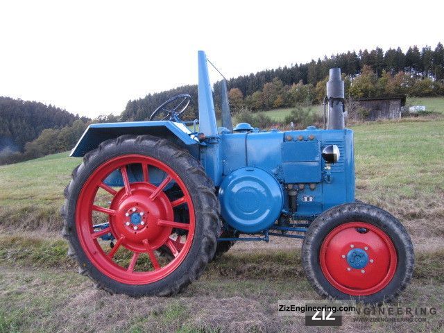 Lanz D2806 1954 Agricultural Tractor Photo and Specs