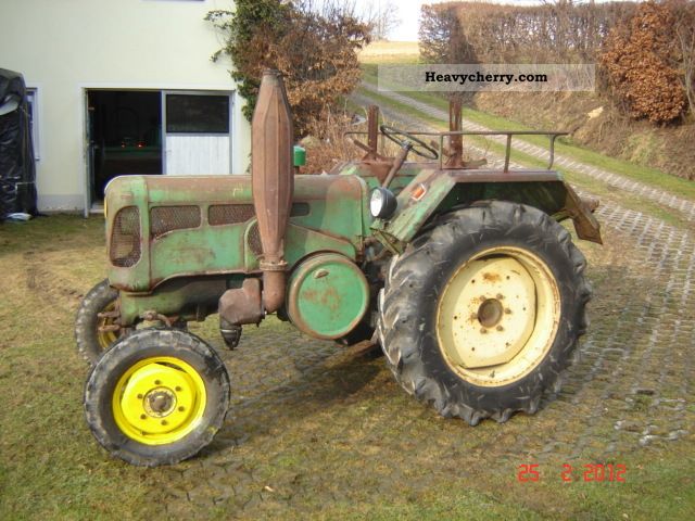 Lanz D2816 1958 Agricultural Tractor Photo and Specs