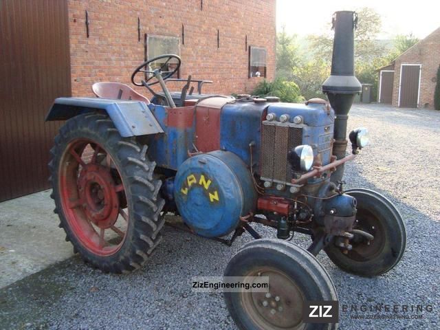 Lanz D3506-purpose 1952 Agricultural Tractor Photo and Specs