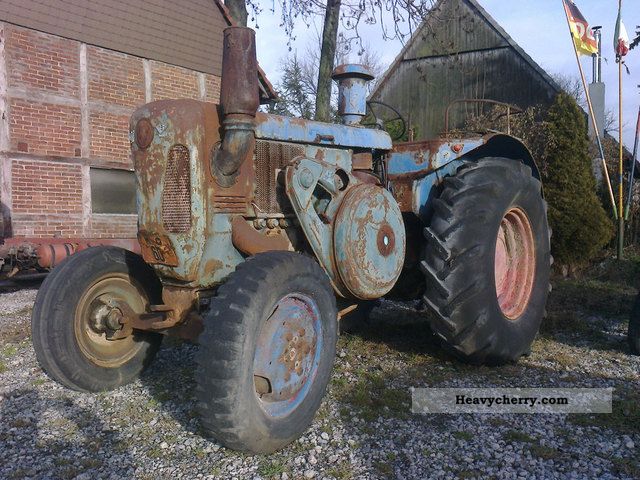 Lanz D6006 1957 Agricultural Tractor Photo and Specs