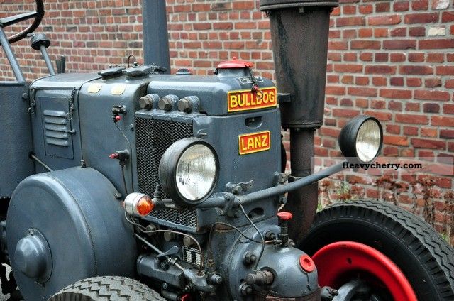 2012 Lanz Bulldog 25 hp hot bulb Typ7506 Agricultural vehicle Tractor ...