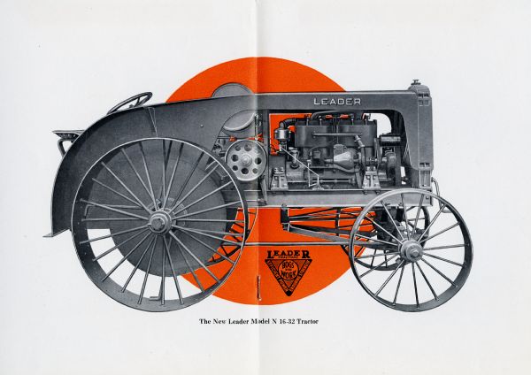 Model N 16-32 Leader Tractor | Print | Wisconsin Historical Society