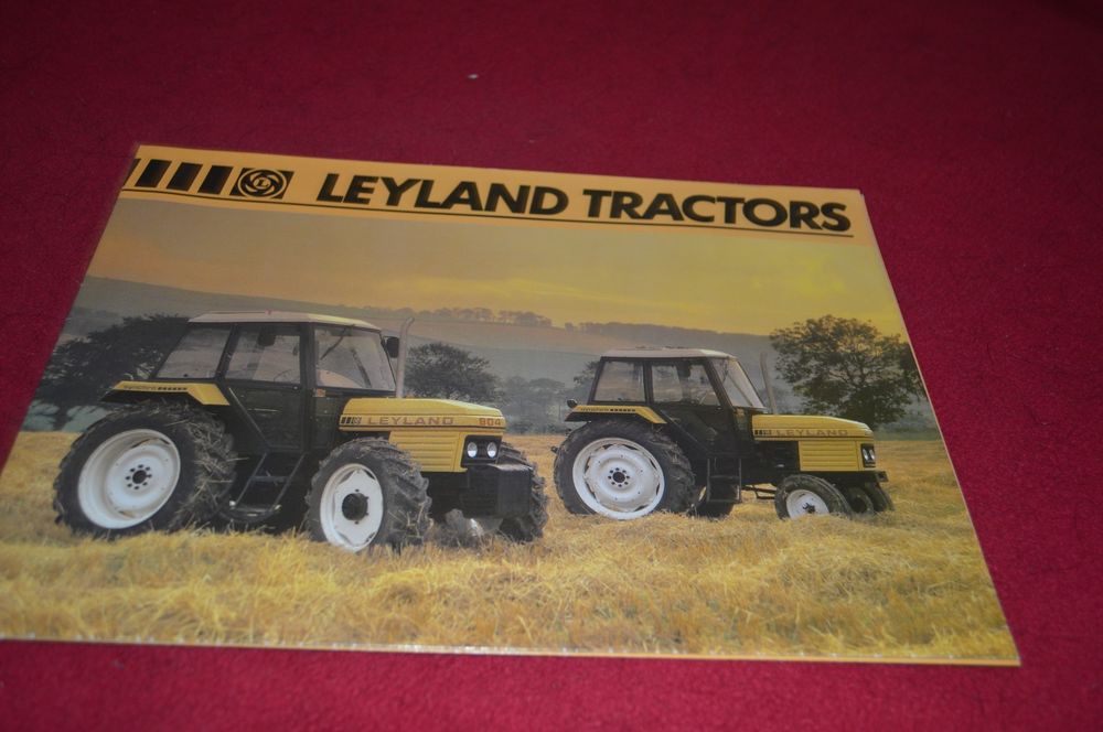 Leyland 502 602 604 702 704 802 804 Tractor Dealer's Brochure DCPA2 ...