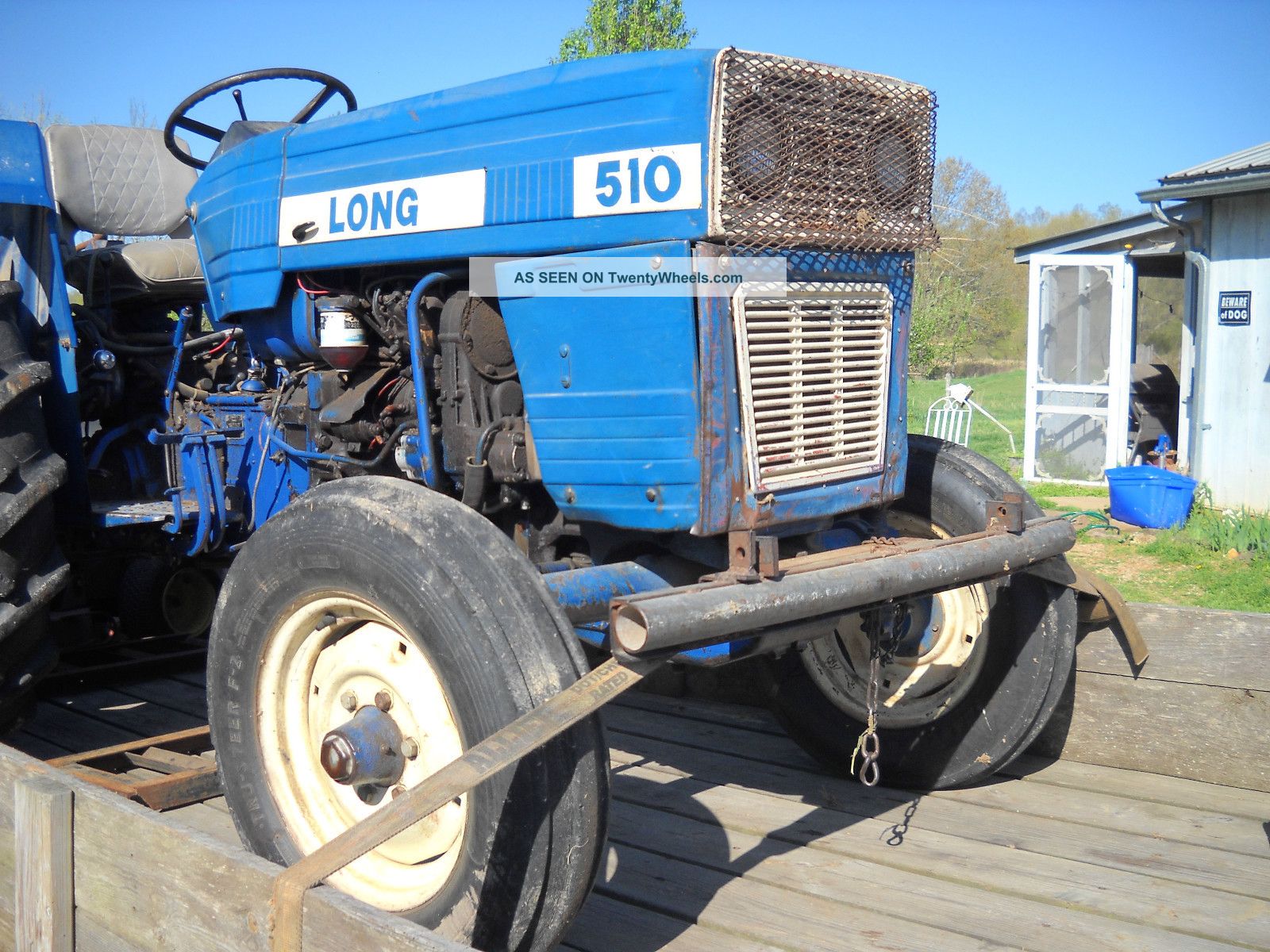 510 Long Tractor Model 1581 Tractors photo 3