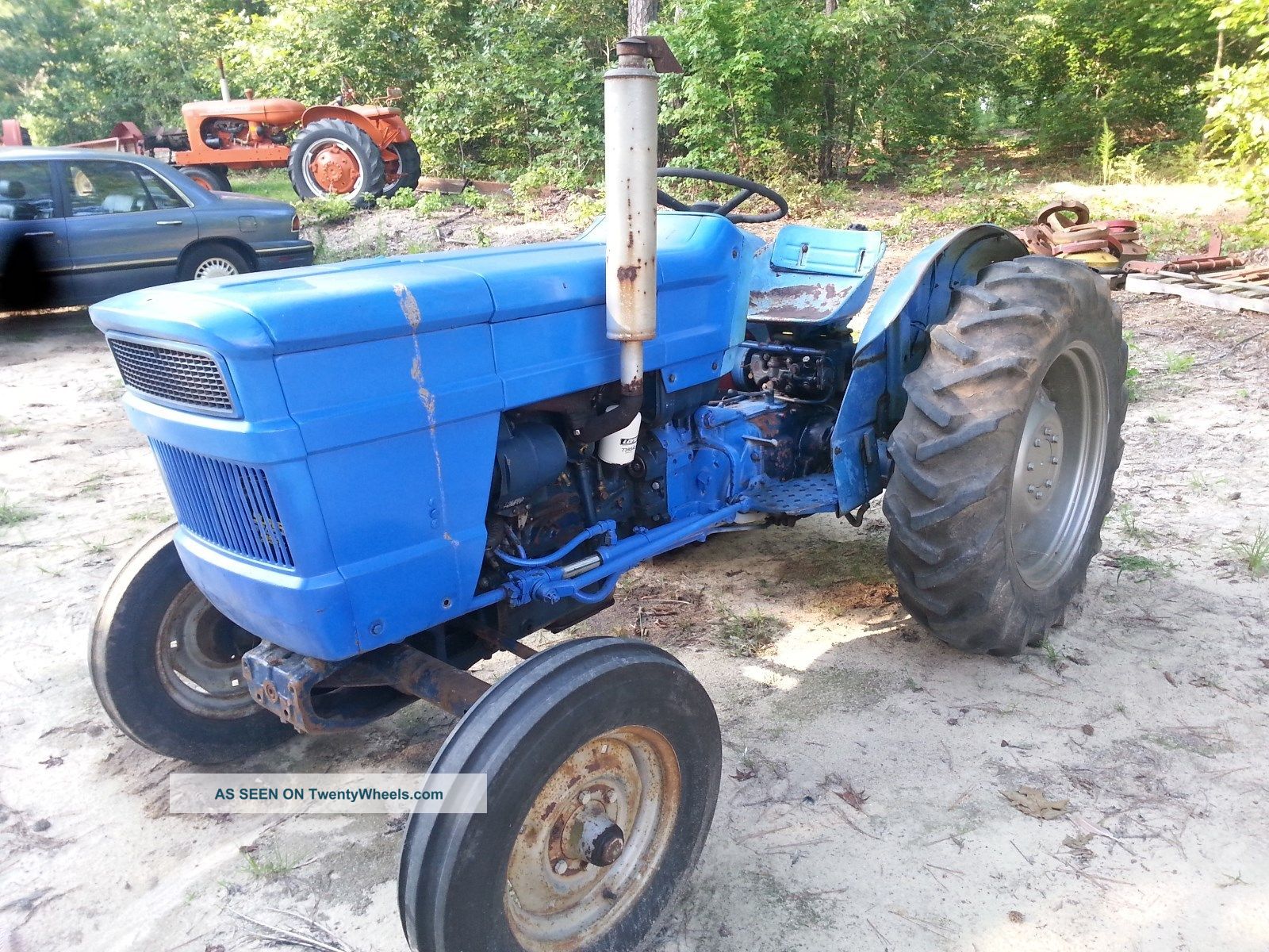 Long 350 Diesel Tractor With Power Steering Great Tires And Live Lift ...