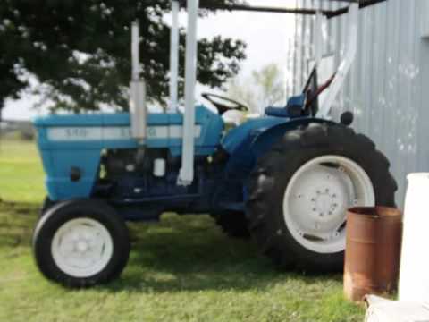 ... around, exhaust, and rev 1974 Long 350 Diesel Farm Tractor - YouTube