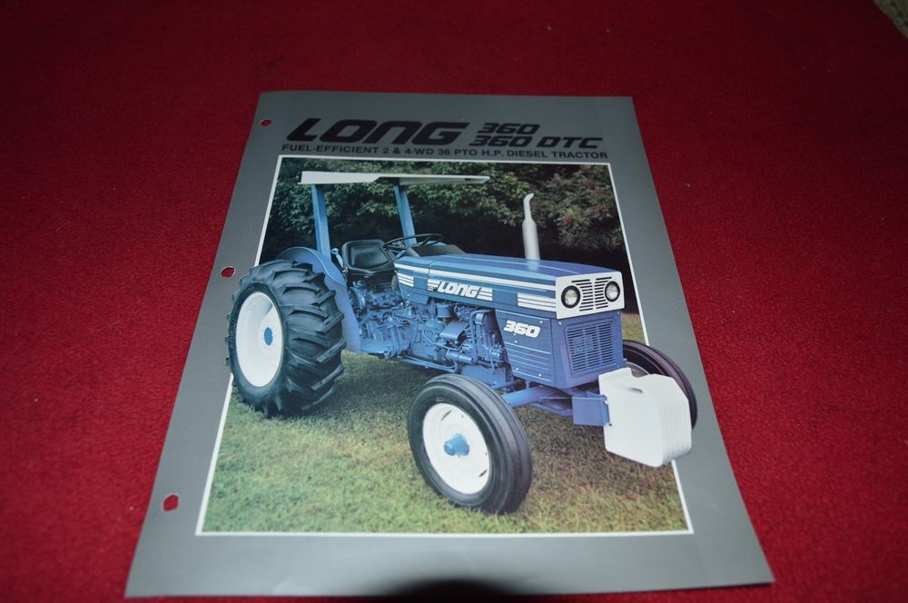 Long 360 360-C Tractor Dealer's Brochure DCPA 2166 3-86 | eBay