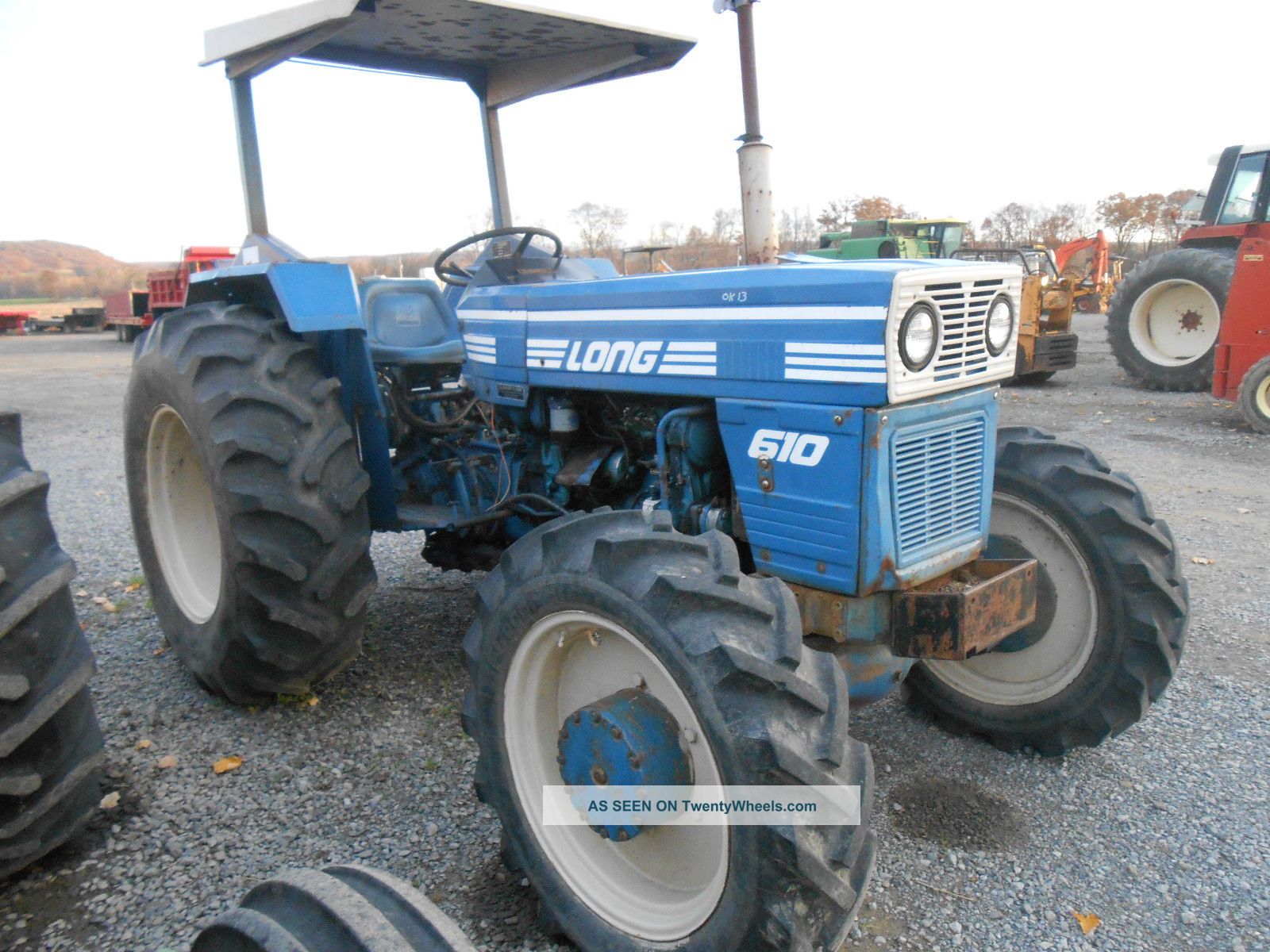 Long 610 4x4 65hp 3pt 80%tires Very Good Running Tractor In Pa ...