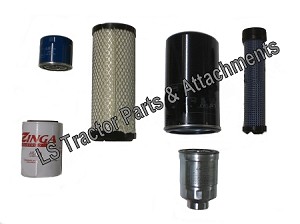 LS R4010H, R4020H, R4041H, R4047H Tractor 6 Piece Filter Kit: Genuine ...