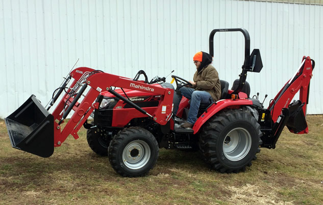 We did wonder, however, how the Mahindra 2538 TLB might compare ...