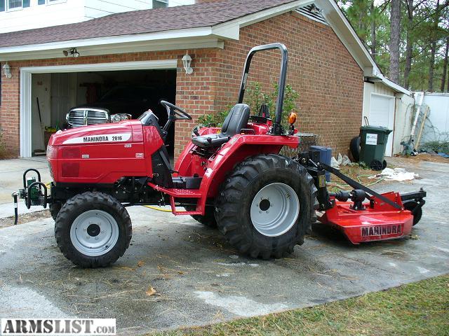 ARMSLIST - For Sale: Mahindra 2816 4x4 combo package