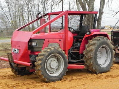 2003 Mahindra 6000 DI, 4x4, only 608 hrs, PTO, 3 Point, Winch, Blade ...